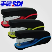 台湾SDI 手牌 1144 按键式订书机24/6 26/6 订书器 颜色随机发