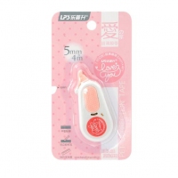 乐普升90080，5mm*4m修正带创意文具改正带涂改带(爱你)，T-90080