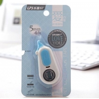 乐普升90080，5mm*4m修正带创意文具改正带涂改带(爱你)，T-90080