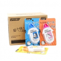 乐普升90248，5mm*12m修正带12M大容量改错带学生涂改带改正带(超个性咸鱼）,T-90248