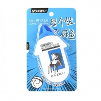 乐普升90248，5mm*12m修正带12M大容量改错带学生涂改带改正带(超个性咸鱼）,T-90248