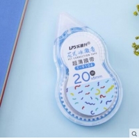 乐普升9104，5mm*20m冰激凌修正带薄膜带大容量学生改正带涂改带20m塑料带，T-9014