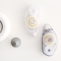 乐普升220，8mm*6m双面胶/可爱创意/黑白透明带芯可调节