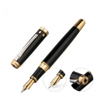 英雄769礼品钢笔，铱金笔/女士商务办公书写送礼用礼盒装可刻字明尖0.5mm