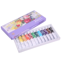 晨光LPL97607,毕加索水粉画颜料18色 18*12ml 绘图颜料用品