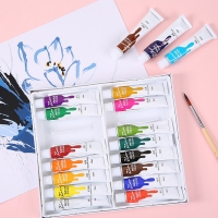 晨光LPL97605，18色水彩画颜料