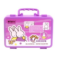 晨光90162，可洗水彩笔/可爱米菲18色儿童安全无毒绘画笔