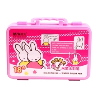 晨光90162，可洗水彩笔/可爱米菲18色儿童安全无毒绘画笔