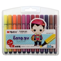 晨光TCP90183，三角水彩笔冬己悠然时光24色