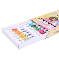 晨光LPL97610，学生水彩画颜料毕加索颜料套装18色