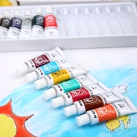 晨光LPL97612，12色学生中国画颜料