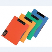 齐心 A828 原味双折式板夹 A4