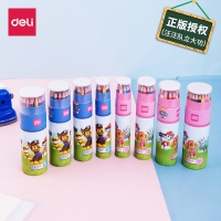 得力68106，汪汪队立大功学生文具桶装36色彩铅中小学生书写彩色铅笔