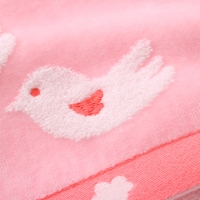 金号G3289WH，120*64cm纯棉柔软吸水柔软割绒全棉儿童宝宝浴巾280g左右/条