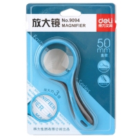 得力9094，3.0倍放大镜，放大3倍镜片直径50mm