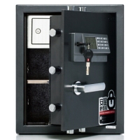 得力3653，48电子密码保险柜 50家用办公保险箱 小型入墙防盗保管箱 50保管箱