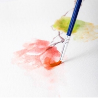 得力73868 ，12色固体水彩颜料套装初学者手绘水彩画颜料