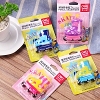 得力0528，卷笔刀（1/12/480）溜冰鞋刨笔刀创意削笔器铅笔刀学生刨刀转笔刀