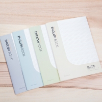 得力EFB550，B550英语本英语簿/白芯本/课堂笔记本/绘图本(一口价）练习本子本册