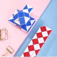 得力74508，36段魔尺/百变魔尺弹力结构益智儿童减压玩具