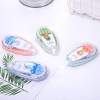 得力7244，5mm*20m卡通动物修正带学生创意文具大容量改正带修改带改错带