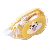 得力7231，5mm*5m卡通动物修正带学生创意文具大容量改正带修改带改错带