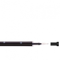 得力A710，全针管中性笔芯/水笔芯/签字笔替芯黑色蓝色- 0.5mm 