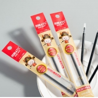 风景文具61306A，0.5针管中性笔芯（一口价）学生考试专用黑色笔芯中性笔芯水笔替芯0.5mm签字笔笔芯