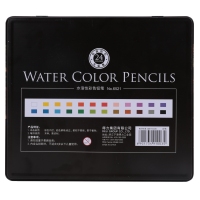 得力6521，24色系列彩铅彩笔绘画铅笔水彩笔学生用品彩色铅笔手绘铅笔涂填色笔