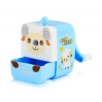 得力0720，小羊咩咩削笔器 削笔机 卷笔刀 刨铅笔刀 卡通时尚可爱