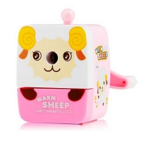 得力0720，小羊咩咩削笔器 削笔机 卷笔刀 刨铅笔刀 卡通时尚可爱