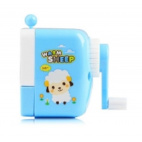 得力0720，小羊咩咩削笔器 削笔机 卷笔刀 刨铅笔刀 卡通时尚可爱