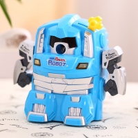 得力0729，削笔机变形金刚机器人卷笔机摇笔器手摇卷笔刀转笔刀 