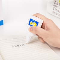 得力7200，涂改液修正液(1/12/576)快干修正笔学生用修改液白色 全针管 18ml