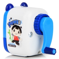 得力0682，削笔器(1/12/72) 卷笔器 削笔刀 削笔机 卷笔刀 笔刨 手摇卷笔机 