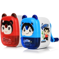 得力0682，削笔器(1/12/72) 卷笔器 削笔刀 削笔机 卷笔刀 笔刨 手摇卷笔机 