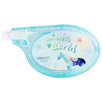 得力8166，修正带 小清新涂改带错修改带 韩国创意可爱多功能俢正带-5mm*12m