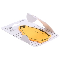 得力66314，百事贴 荧光系列动物状可爱便利贴告示贴留言贴便条纸