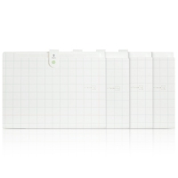 得力72431，方寸格典雅A4风琴包暗扣5格分类收纳便携式学生风格