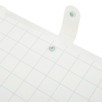 得力72431，方寸格典雅A4风琴包暗扣5格分类收纳便携式学生风格