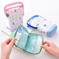 得力66791，学生创意笔袋中小学生笔袋小清新可爱女生文具盒女大容量多功能可爱铅笔袋男高中生