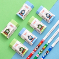 得力71088，托马斯橡皮擦（1/24/864）学生用彩色卡通橡皮擦得干净TPR材质 