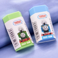 得力71088，托马斯橡皮擦（1/24/864）学生用彩色卡通橡皮擦得干净TPR材质 