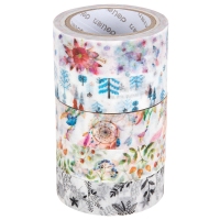 得力HZ006，15mm*8m和纸胶带分装整卷diy手撕胶带可爱手账装饰小清新纸胶带 