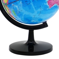 海歌PVC地球仪（10.6），优质办公教学地球仪Ф10.6CM旋转世界地球仪