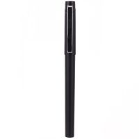 得力S74，0.5mm中性笔黑笔水笔商务签字笔仿金属质感笔杆办公文具 