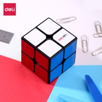 得力74501，二阶魔方顺滑成人比赛初学者二阶魔方 