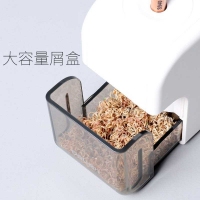 得力0714，电动削笔器学生男女卷笔刀 电动削笔器得力文具办公乐素 