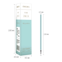 得力A766,0.5子弹头笔芯（20/240/2880）水笔芯0.5mm中性笔替...