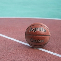 安格耐特F1125，7号PU九片篮球（1/12）比赛用球橡胶内胆